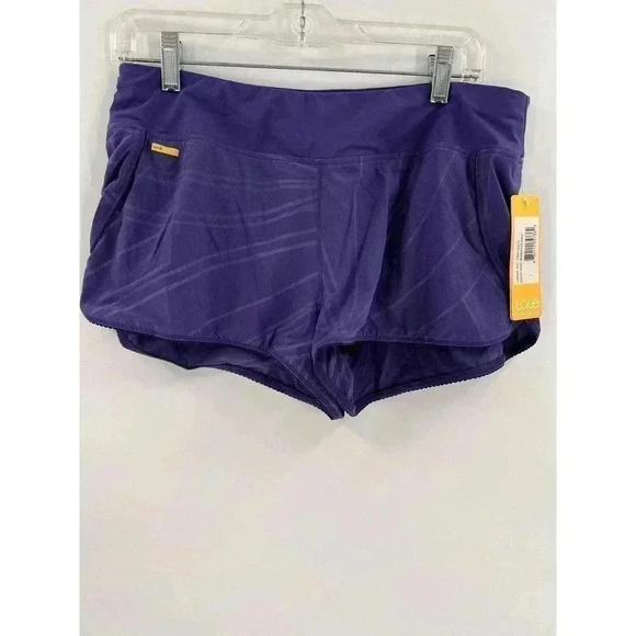 LOLE Run-Up Shorts UPF 50+ Quick Dry Stretch Form PURPLE Large NEW W TAGS - Picture 3 of 16